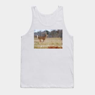 Deer Run - White-tailed deer Tank Top